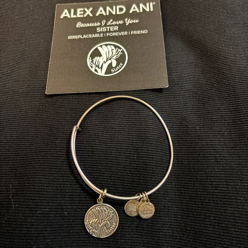 Alex and Ani -Sister bracelet
